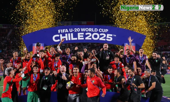 Morocco defeat Argentina 2-0 to win the 2025 FIFA U-20 World Cup
