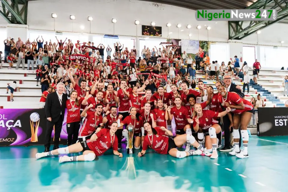 Team Benfica SuperCup Winners at 2025 Portuguese Women’s Super Cup