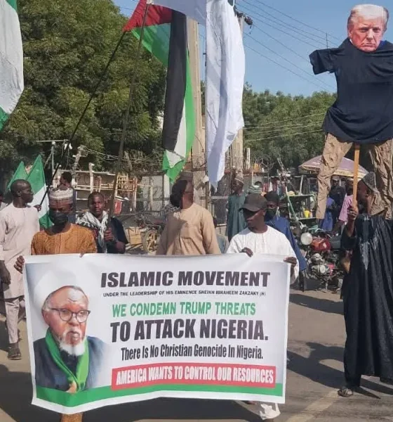 Anti Trump Protest in Kano