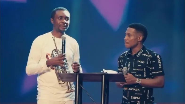 Nathaniel Bassey and Pastor Jerry Eze