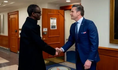 Pete Hegseth meets Nuhu Ribadu